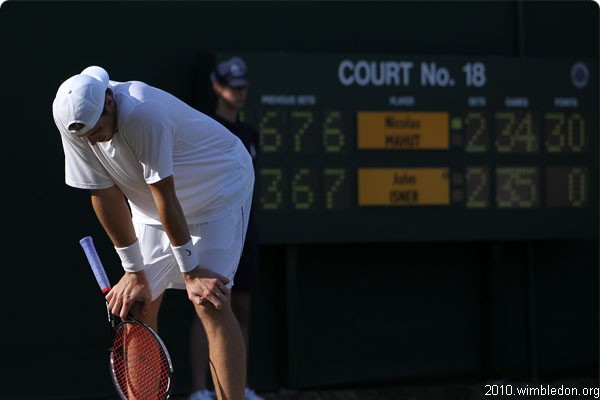 John Isner à Wimbledon