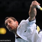 Michael Llodra contre Novak Djokovic
